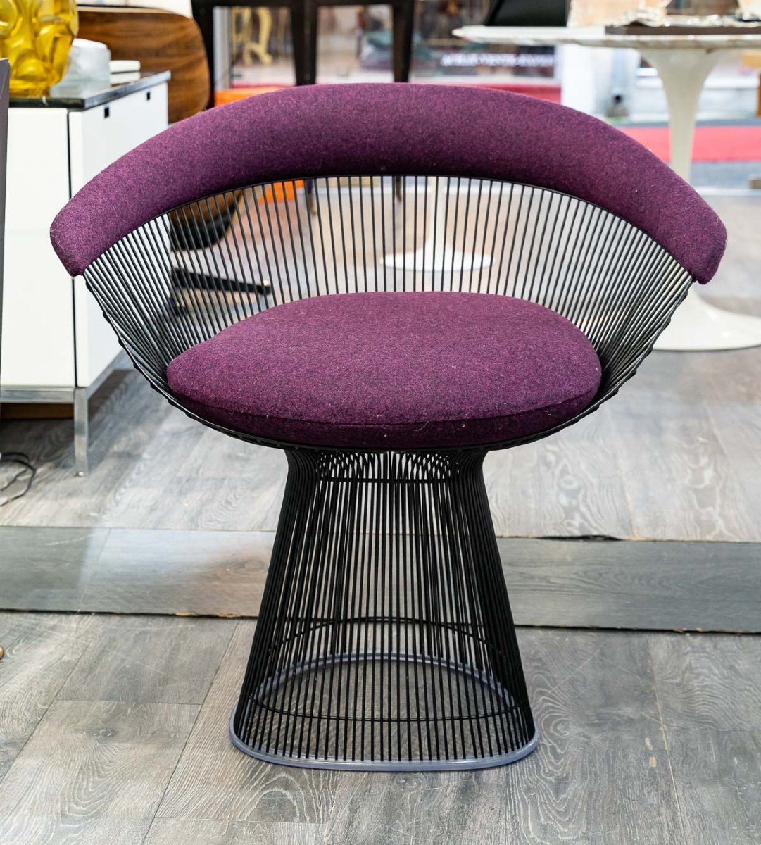 Knoll Designer Warren Platner : Fauteuil Platner Lounge-photo-1