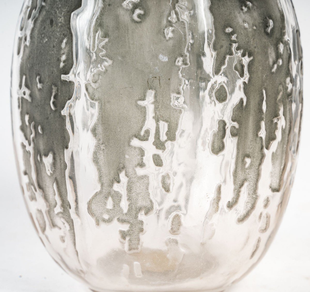 René LALIQUE (1860-1945) : Vase "Fontaines" couvert (1912)-photo-5