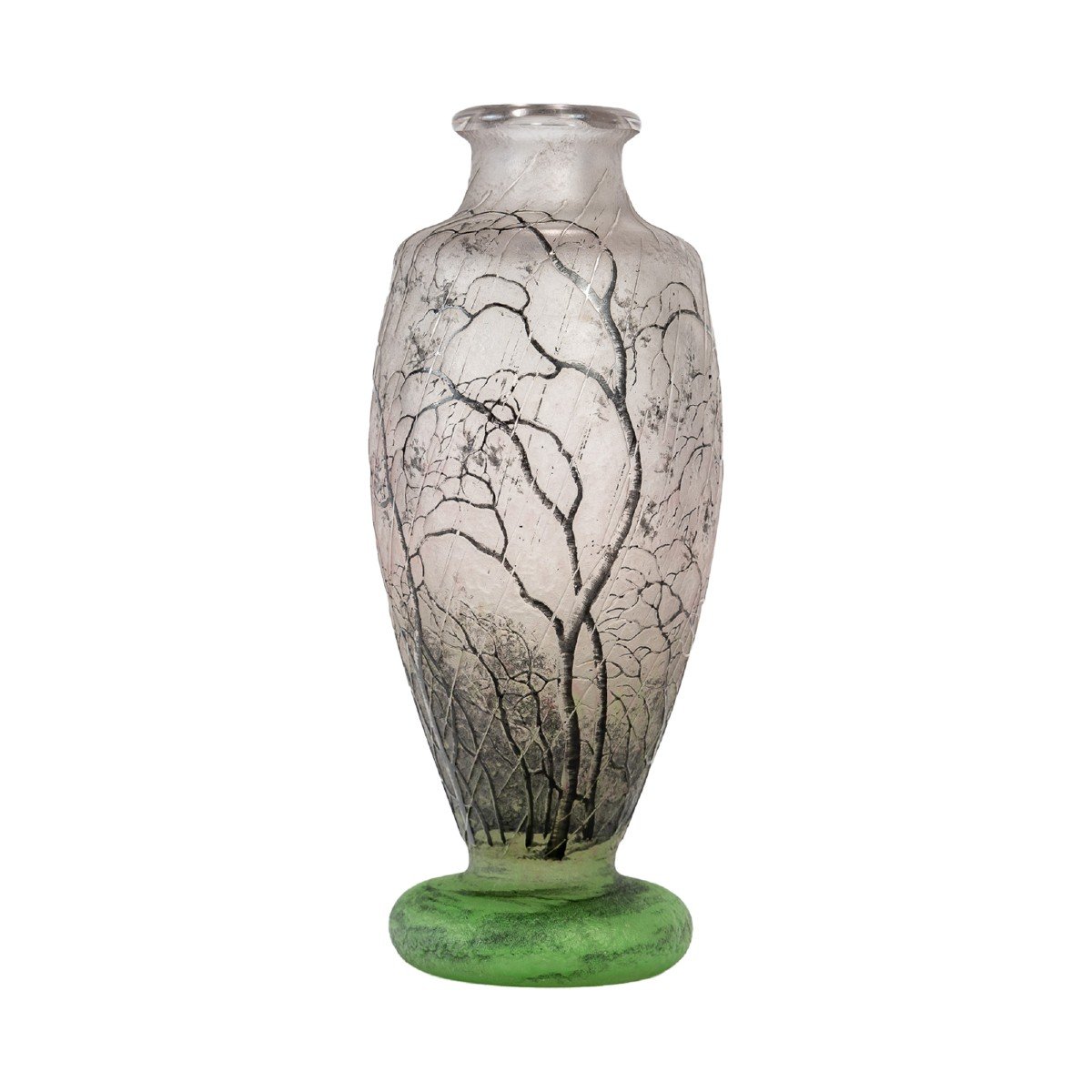 Daum : "rain" Vase