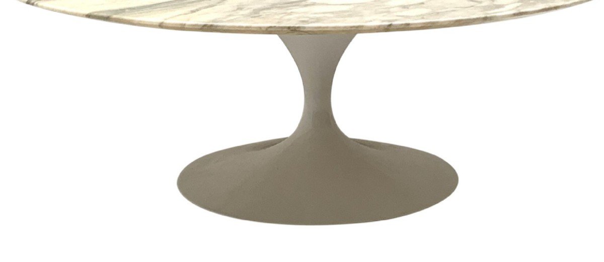 Knoll& Eero Saarinen : Table "tulip" ronde-photo-1