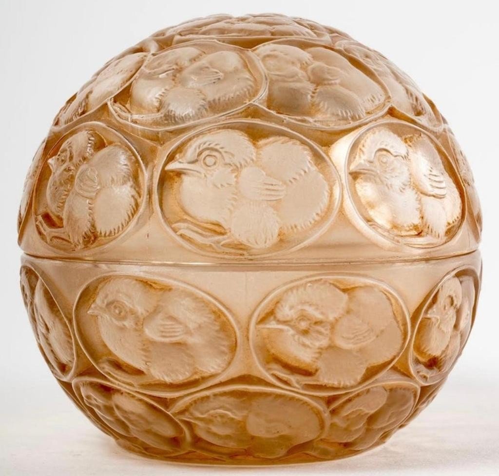 René Lalique: "chicks" Box 1929-photo-3