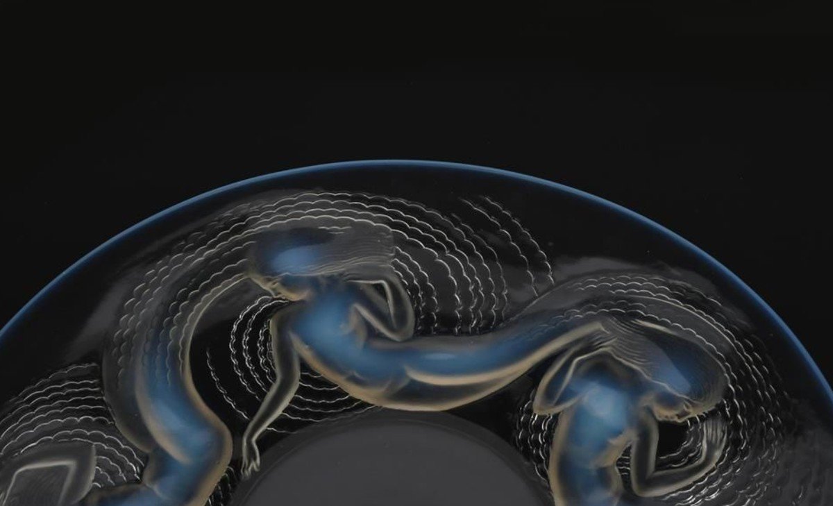 René Lalique (1860-1945) - “calypso” Flat Cup, 1930.-photo-2