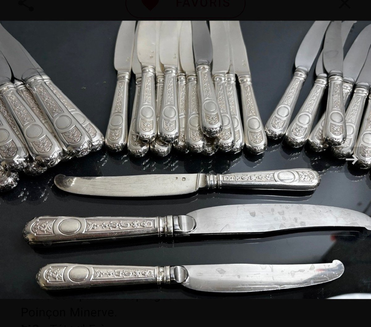 Tetard Freres Menagere 187 Pieces  Argent Massif Epoque 1930-photo-2