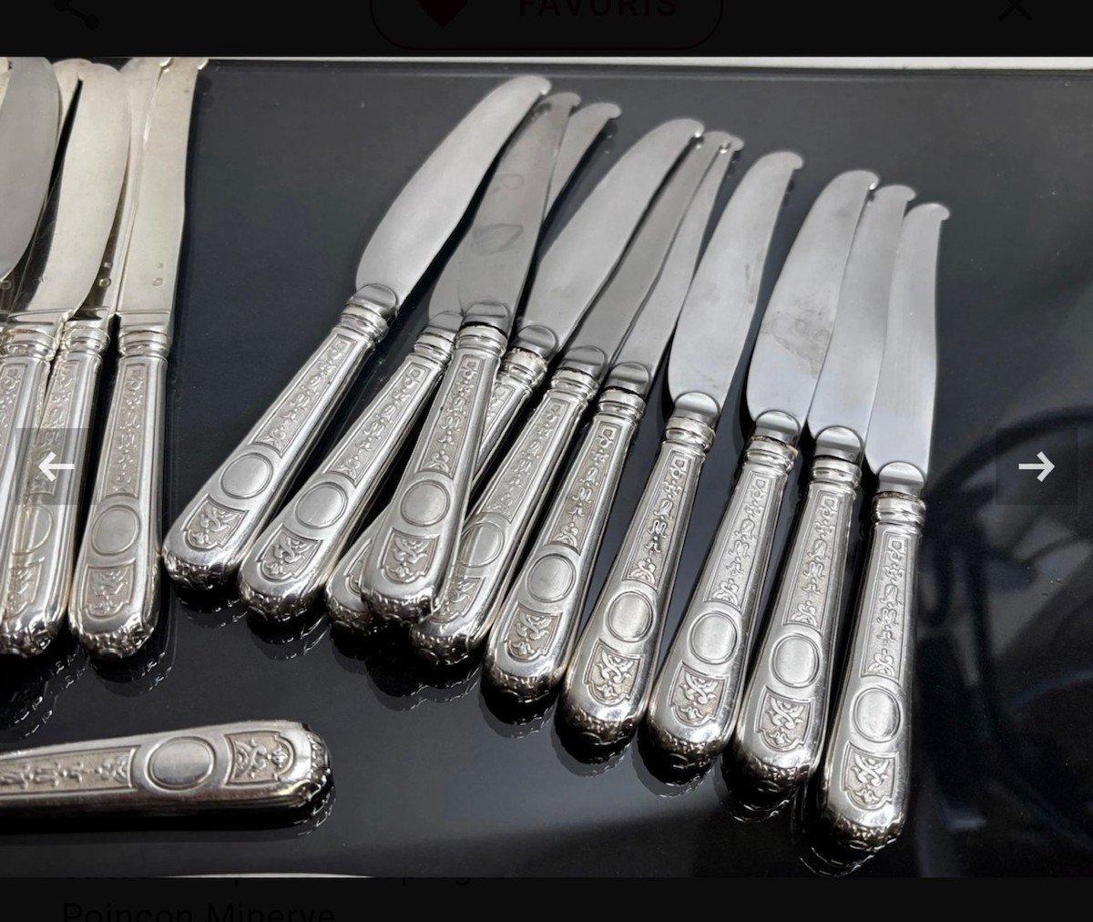 Tetard Freres Menagere 187 Pieces  Argent Massif Epoque 1930-photo-3