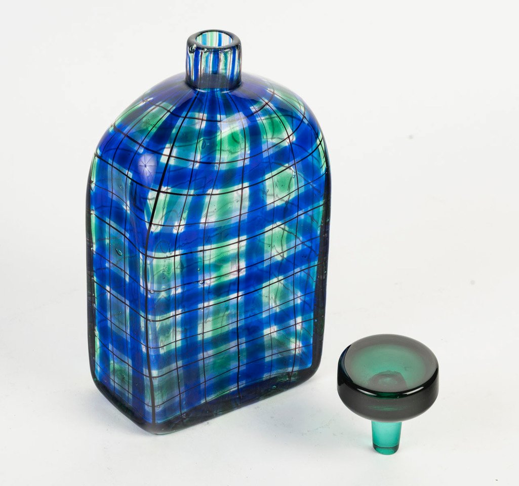 1970 , BAROVIER et TOSO pour Christian DIOR Flacon "TARTAN"-photo-3