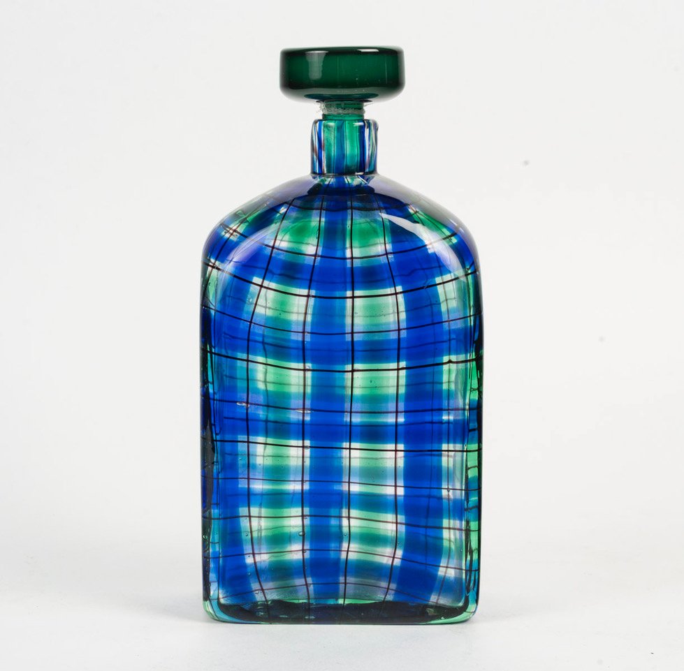 1970 , BAROVIER et TOSO pour Christian DIOR Flacon "TARTAN"-photo-2