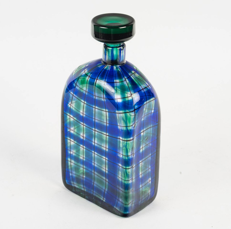 1970 , BAROVIER et TOSO pour Christian DIOR Flacon "TARTAN"-photo-3
