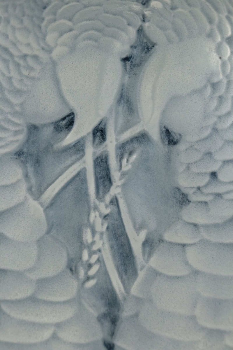 1927, René Lalique - "alicante" Vase-photo-2