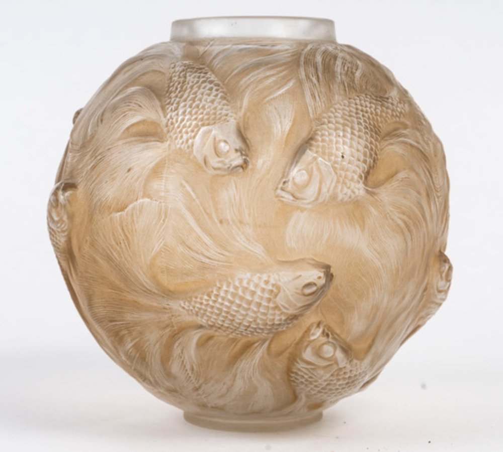 1924 René Lalique - “formose” Vase-photo-3
