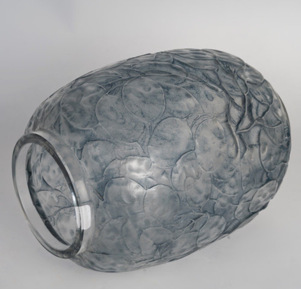 1914- René Lalique, “monnaie Du Pape” Vase-photo-2