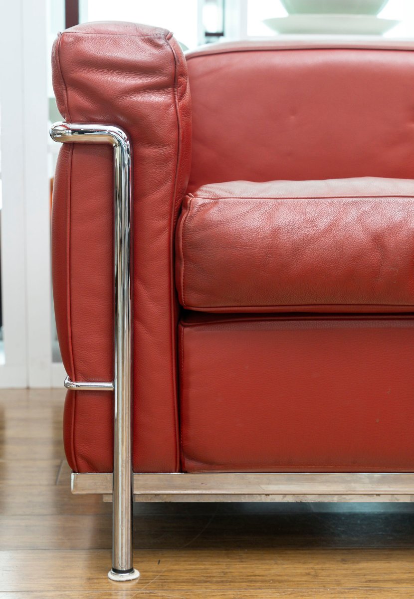 2-seater Sofa - Le Corbusier, Perriand, Jeanneret For Cassina-photo-2