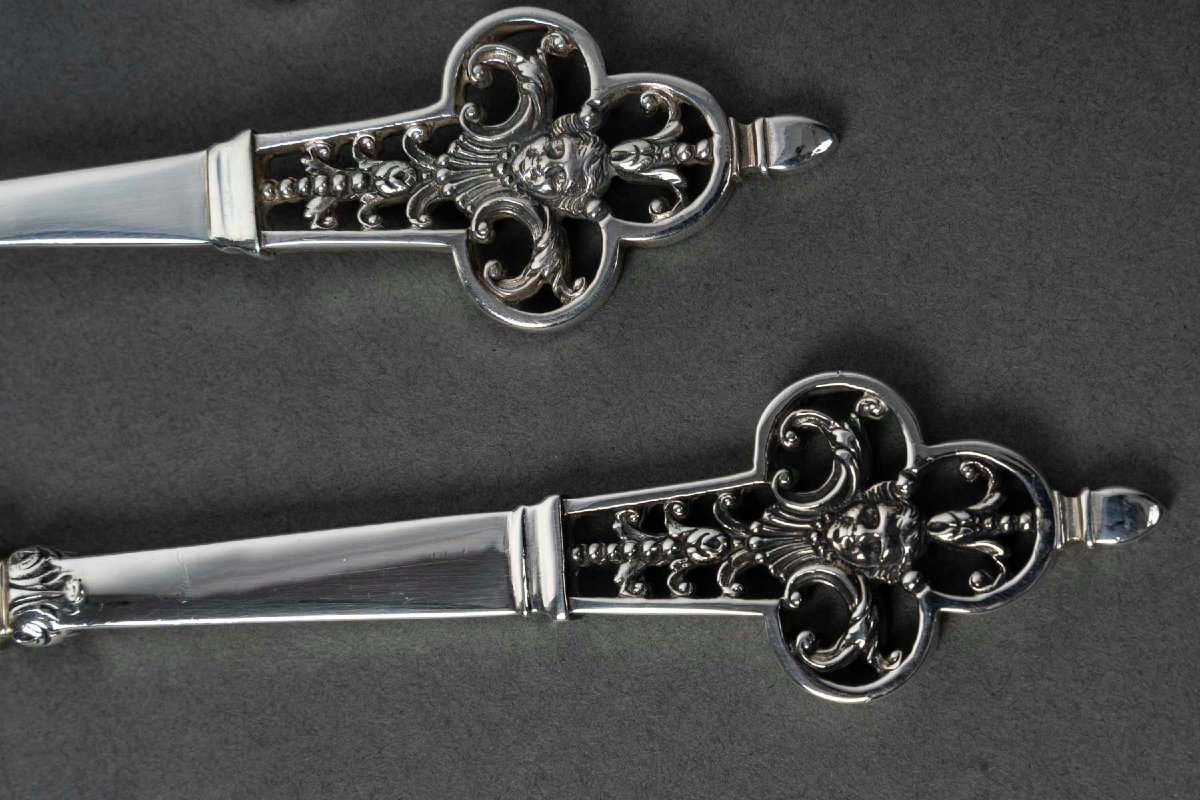 Cardeilhac  Solid Silver Tableware  Minerve Hallmark-photo-4