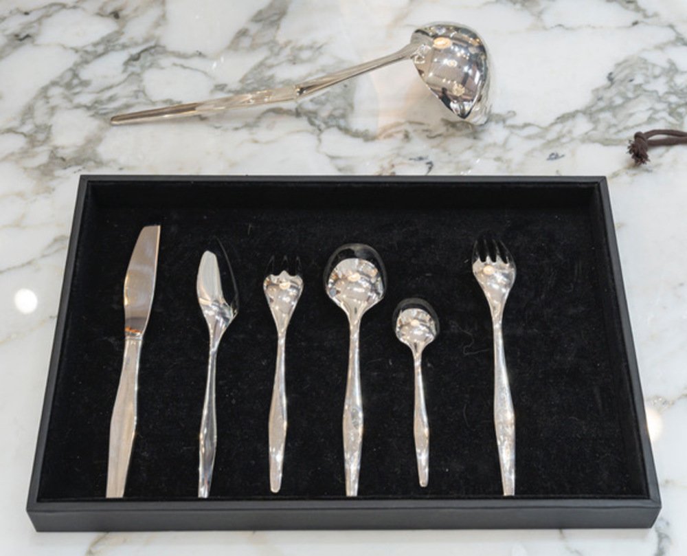 Christofle "Orly", Ménagère  métal Argenté  73 pièces -photo-3