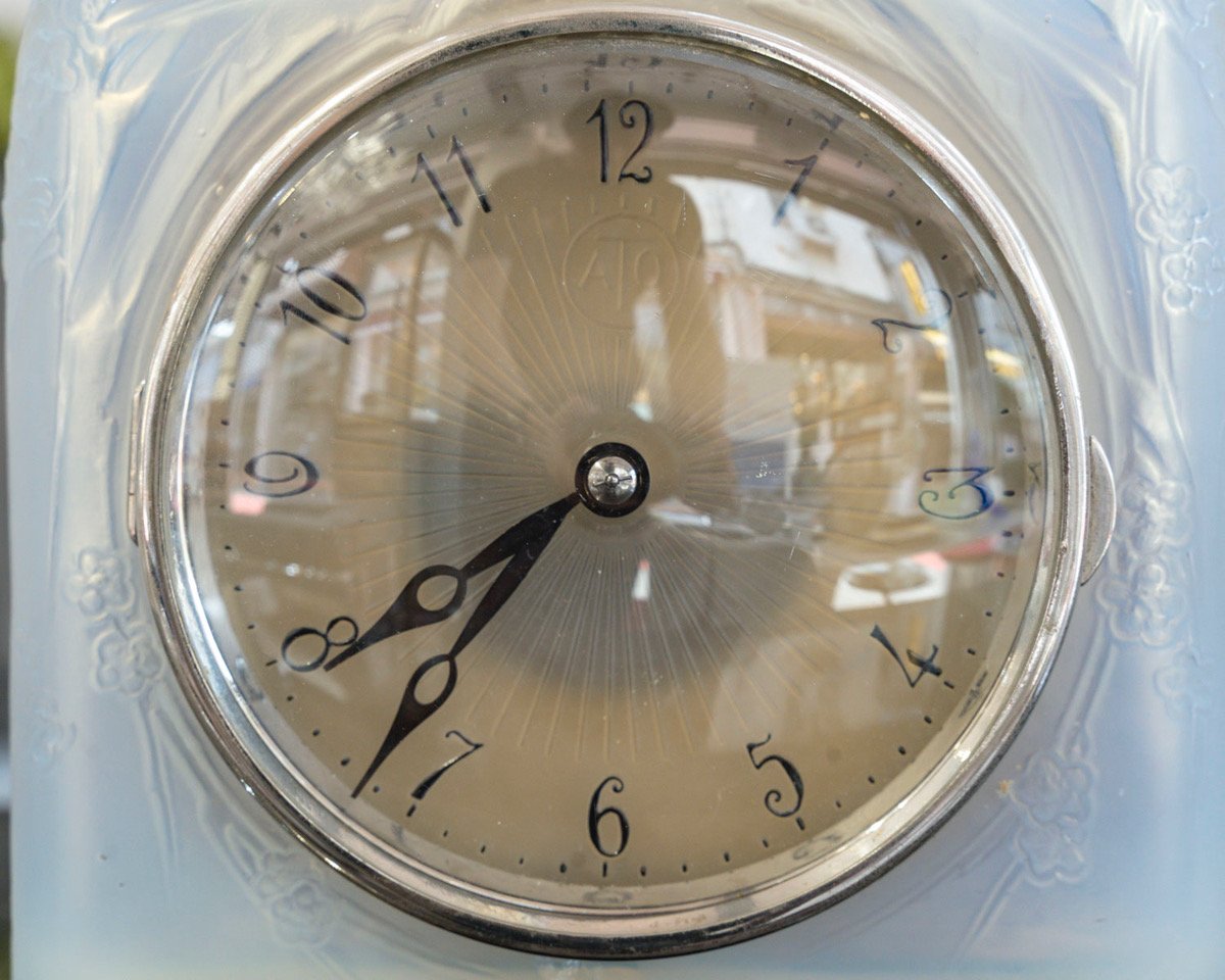 Rene Lalique (1860-1945) “two Doves” Clock-photo-2
