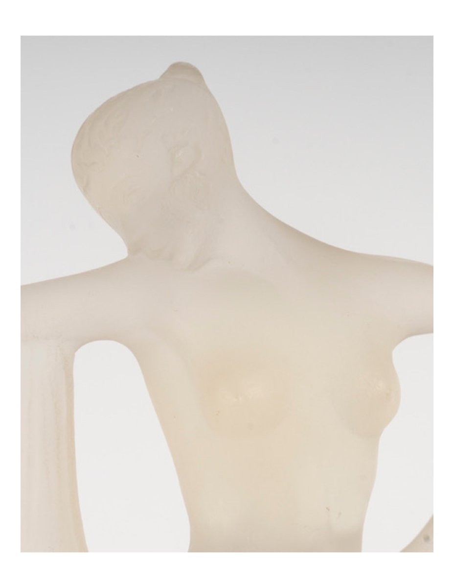 1925 René Lalique - Statuette 'Suzanne' verre opalescent-photo-3