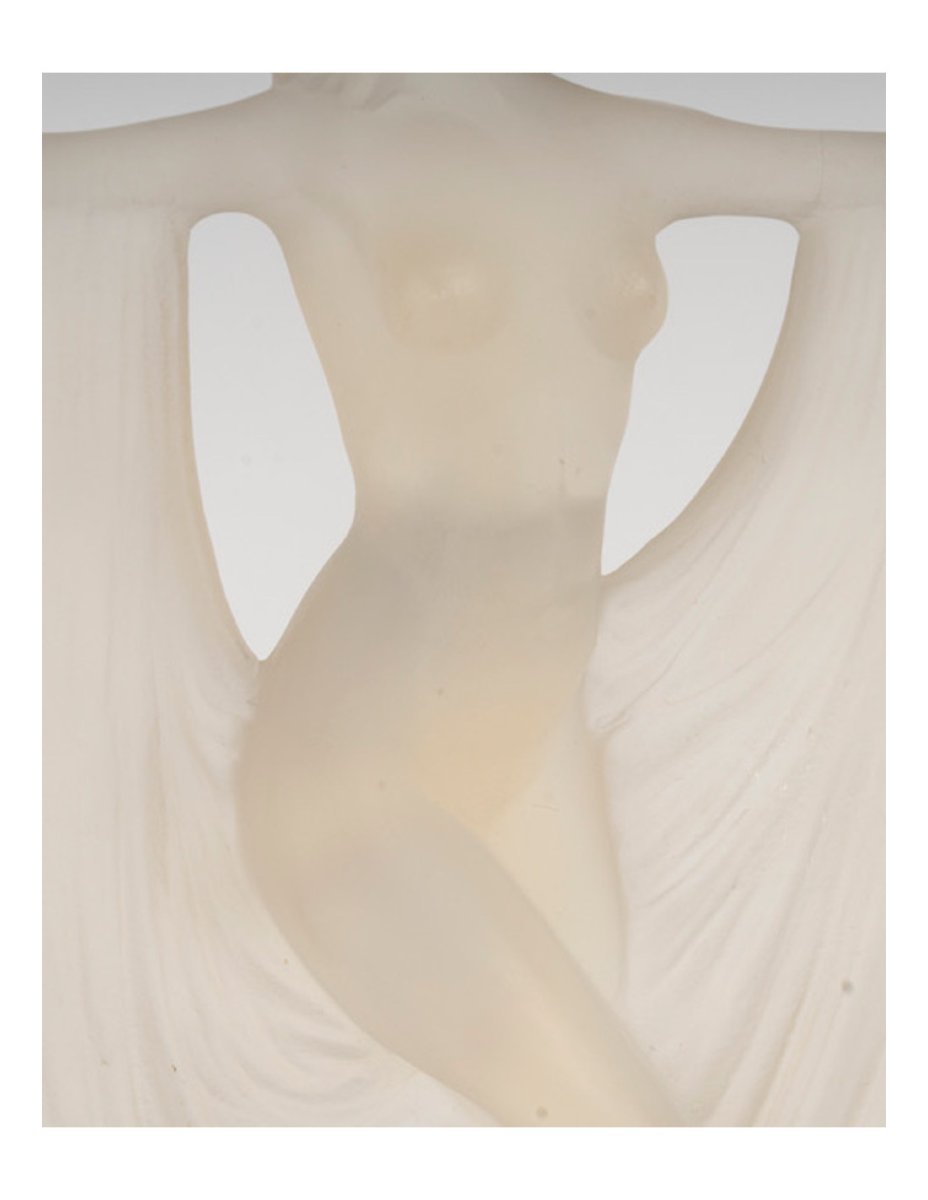 1925 René Lalique - Statuette 'Suzanne' verre opalescent-photo-4