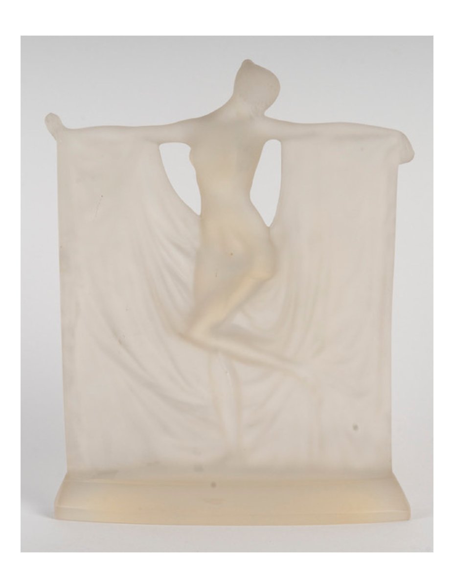 1925 René Lalique - Statuette 'Suzanne' verre opalescent-photo-4