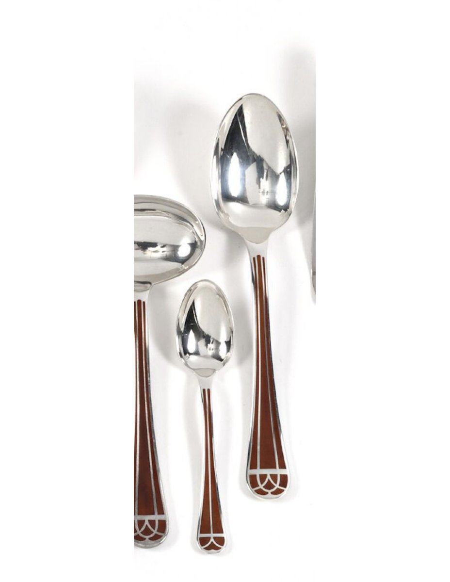 Christofle - 'talisman' Sienna 96-piece Cutlery Set-photo-3