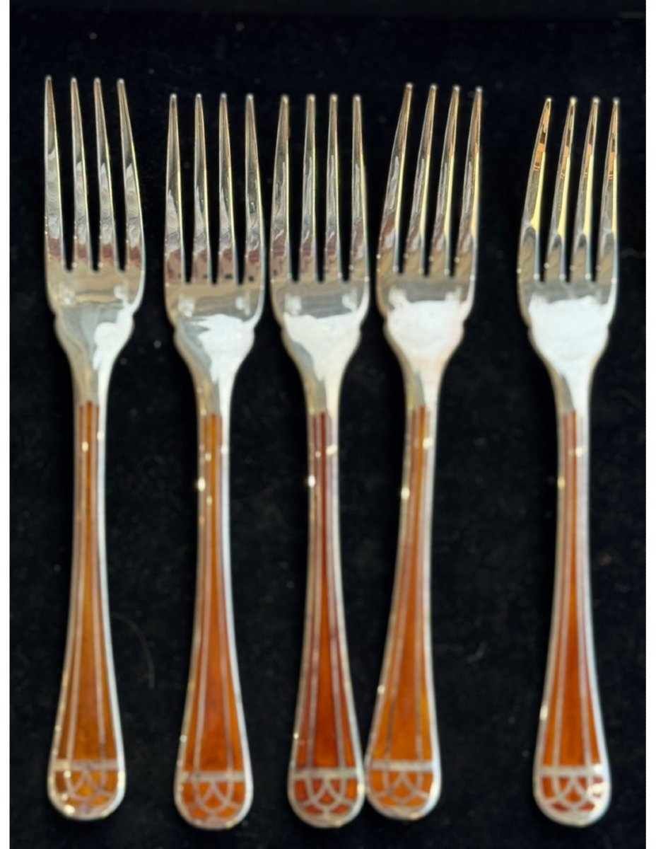 Christofle - 'talisman' Sienna 96-piece Cutlery Set-photo-4