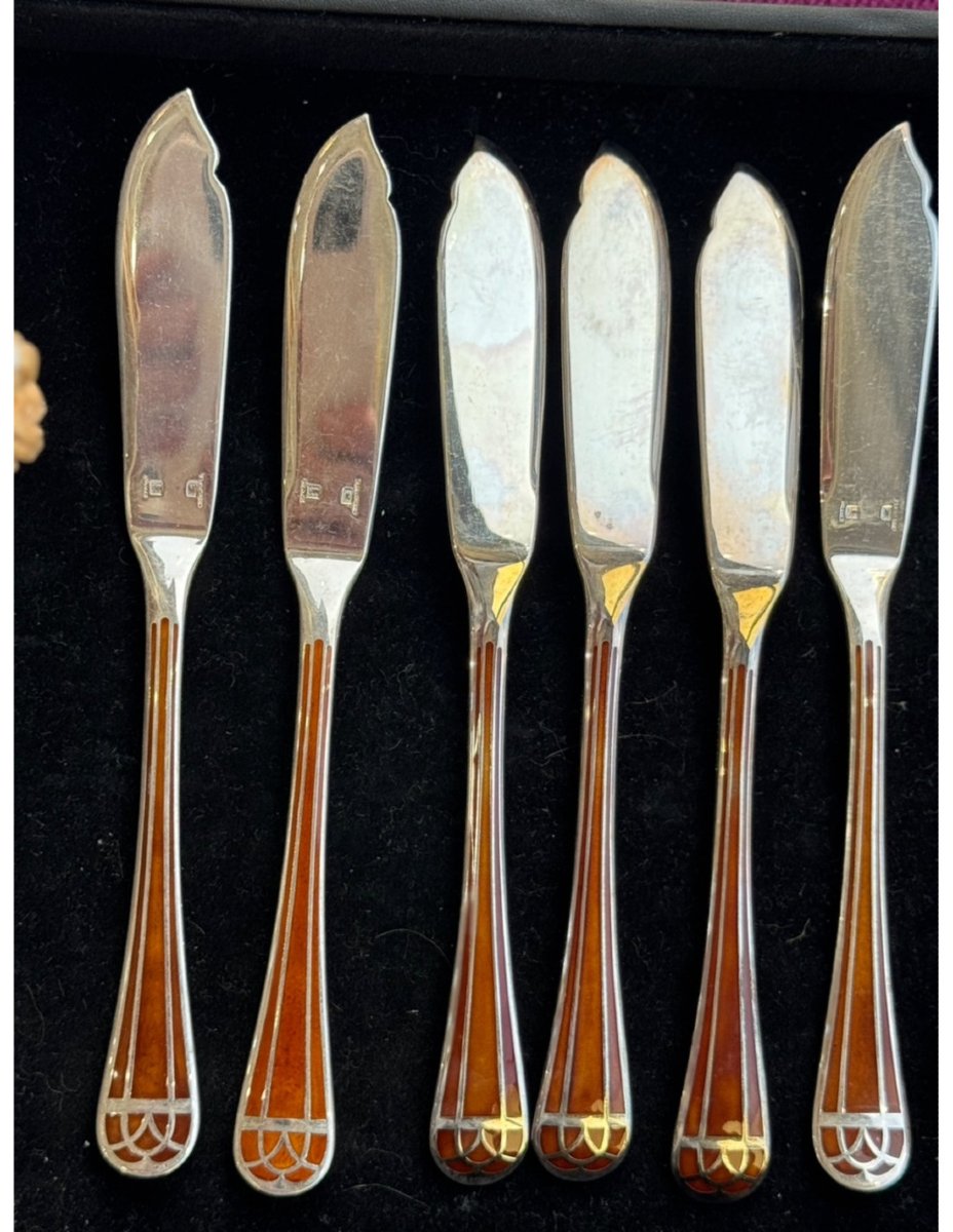 Christofle - 'talisman' Sienna 96-piece Cutlery Set-photo-2