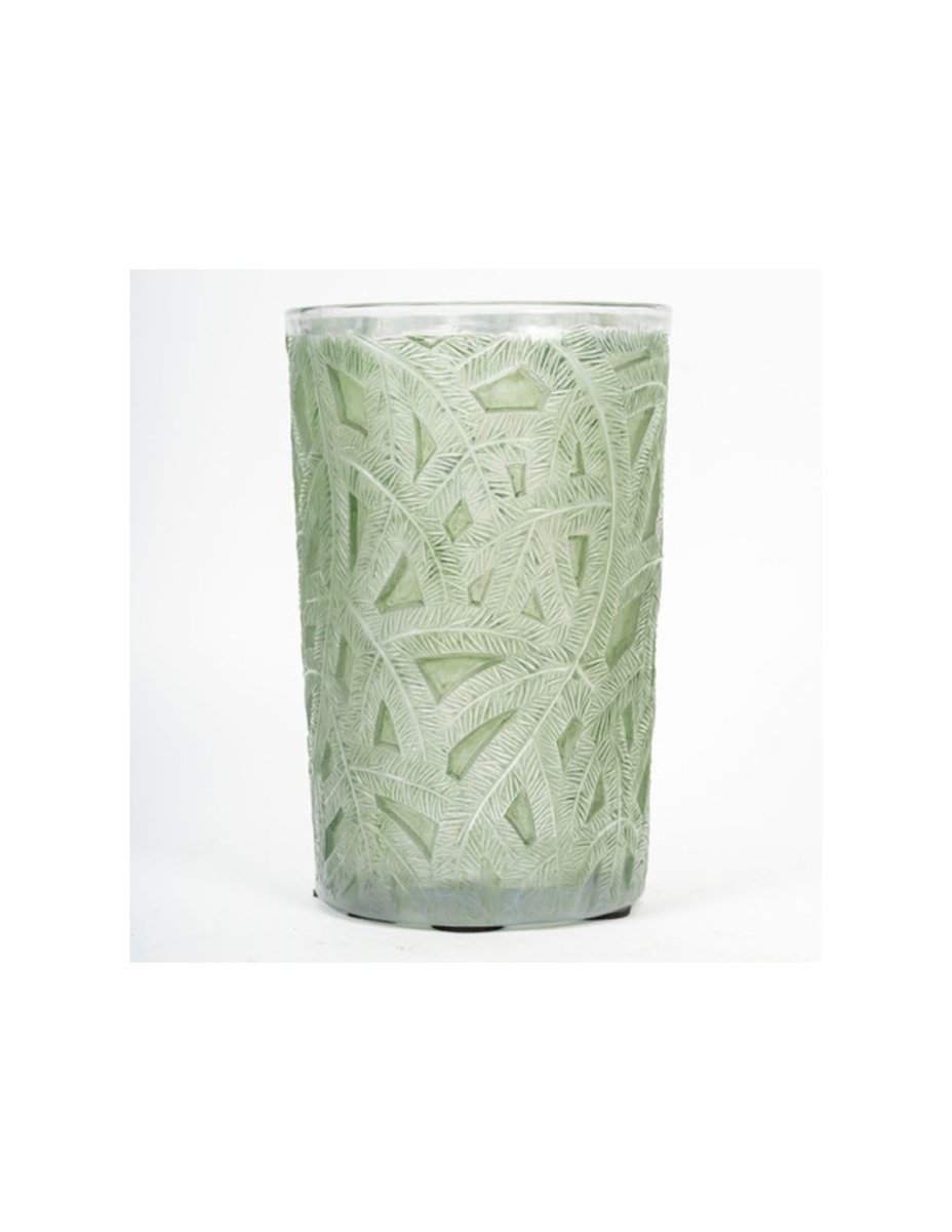 1923 René Lalique - 'spruce' Vase-photo-5