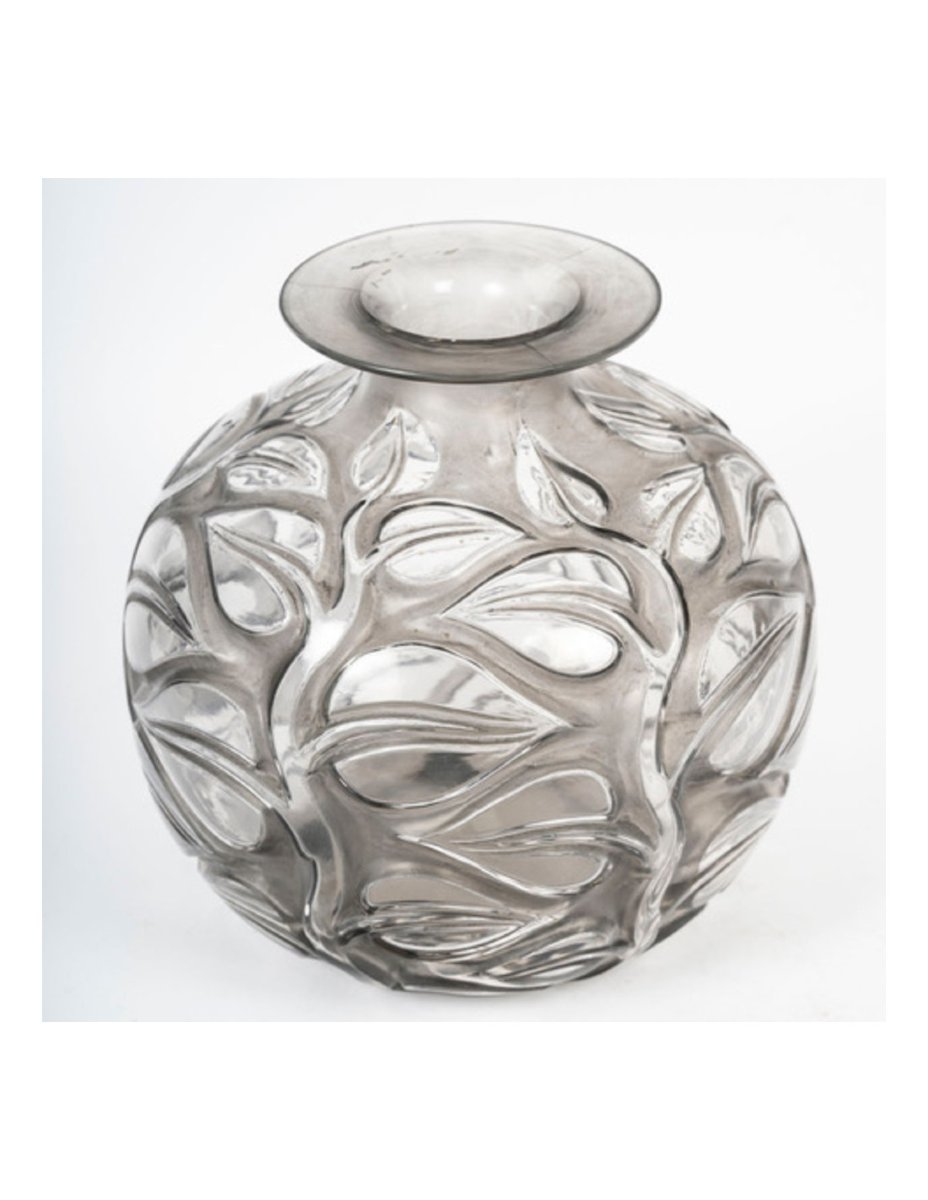 1926 - René Lalique (1860-1945), 'sophora' Vase-photo-2