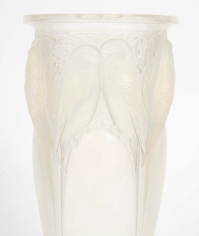 René Lalique-1924 - Vase « Ceylan » Opalescent.-photo-3