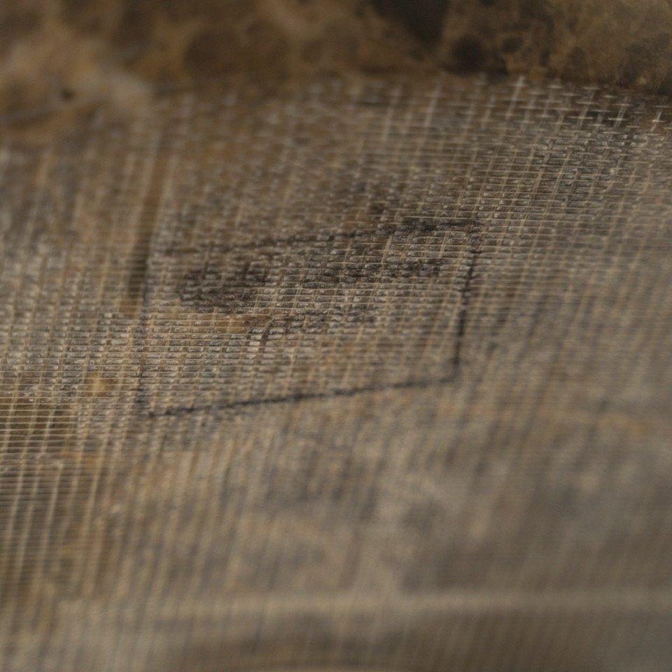 Eero Saarinen & Knoll, 2 “tulip” Pedestal Tables In “emperador” Marble, 20th Century-photo-2