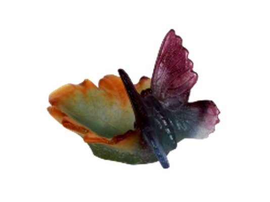 DAUM France ,Vide poche papillon-photo-3