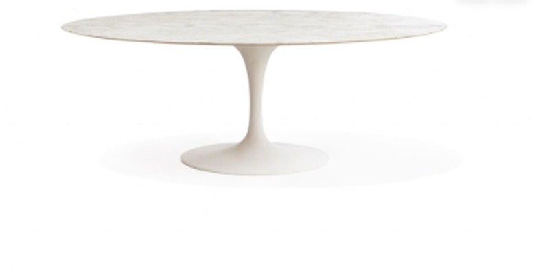 Eero Saarinen (1910–1961) – Knoll: 198 Cm Oval Table, Arabescato