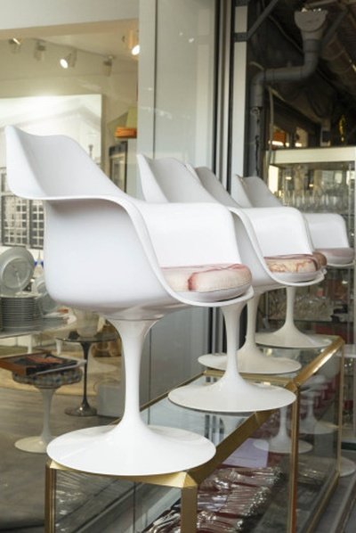 Eero Saarinen (1910–1961) & Knoll – Lot de 4 fauteuils Tulip-photo-6