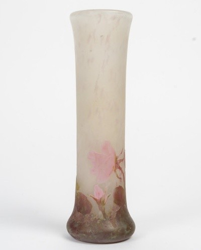 Daum Nancy “roses” Vase