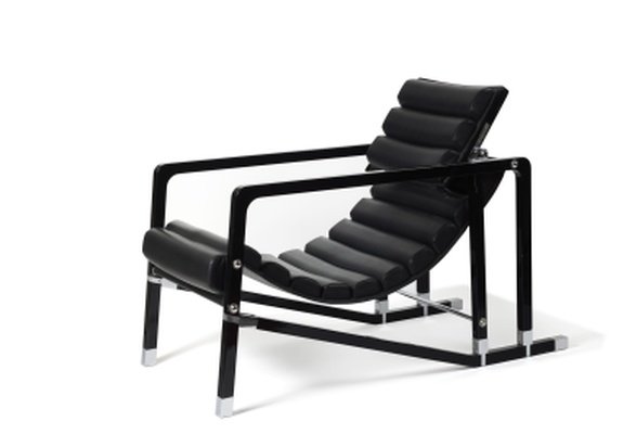 EILEEN GRAY designer & ECART INTERNATIONAL -Fauteuil " Transat" 1927-photo-3