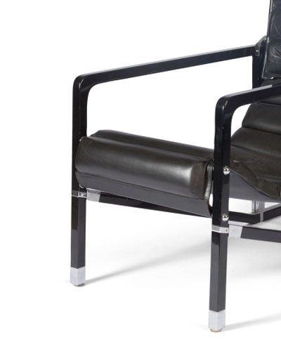 EILEEN GRAY designer & ECART INTERNATIONAL -Fauteuil " Transat" 1927-photo-4