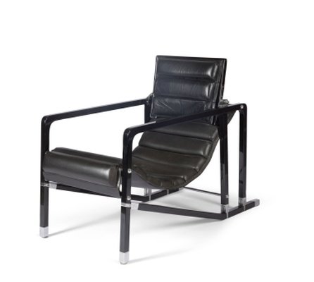 EILEEN GRAY designer & ECART INTERNATIONAL -Fauteuil " Transat" 1927-photo-1