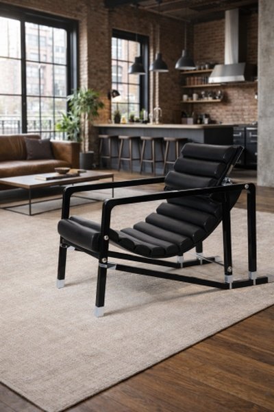 EILEEN GRAY designer & ECART INTERNATIONAL -Fauteuil " Transat" 1927-photo-2