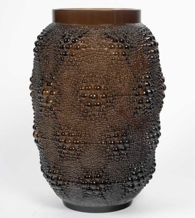 1932 René Lalique - Vase Davos-photo-2