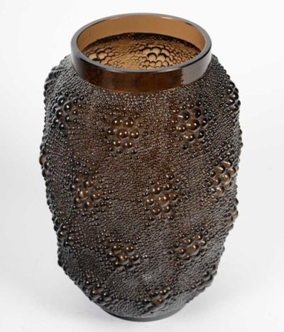 1932 René Lalique - Vase Davos-photo-3