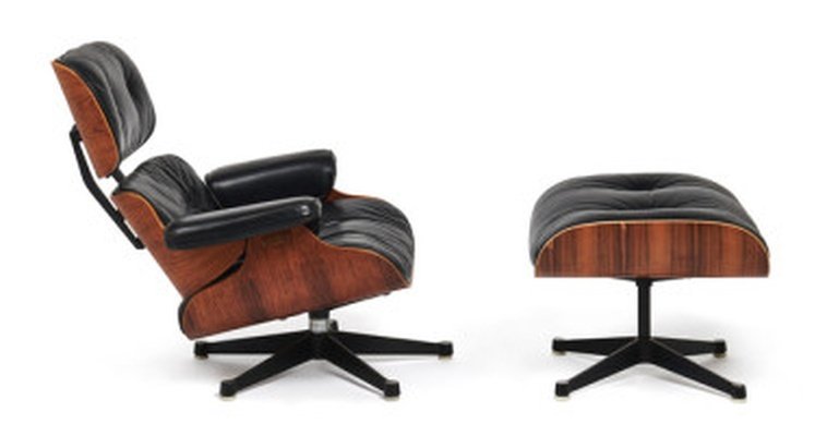 Charles & Ray Eames, Armchair Model 670 “lounge Chair” And Its Ottoman Model 671, Edited By Mob-photo-2