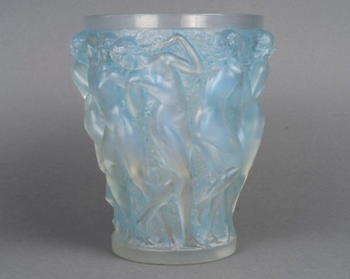 1927 René Lalique – “bacchantes” Opalescent Vase-photo-4
