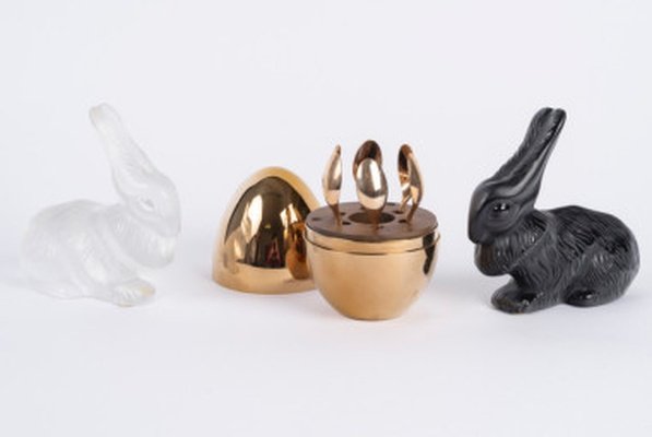 Christofle MOOD Coffee – Set of 6 Rose Gold Coffee Spoons-photo-2