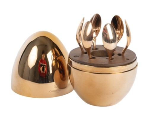 Christofle MOOD Coffee – Set of 6 Rose Gold Coffee Spoons