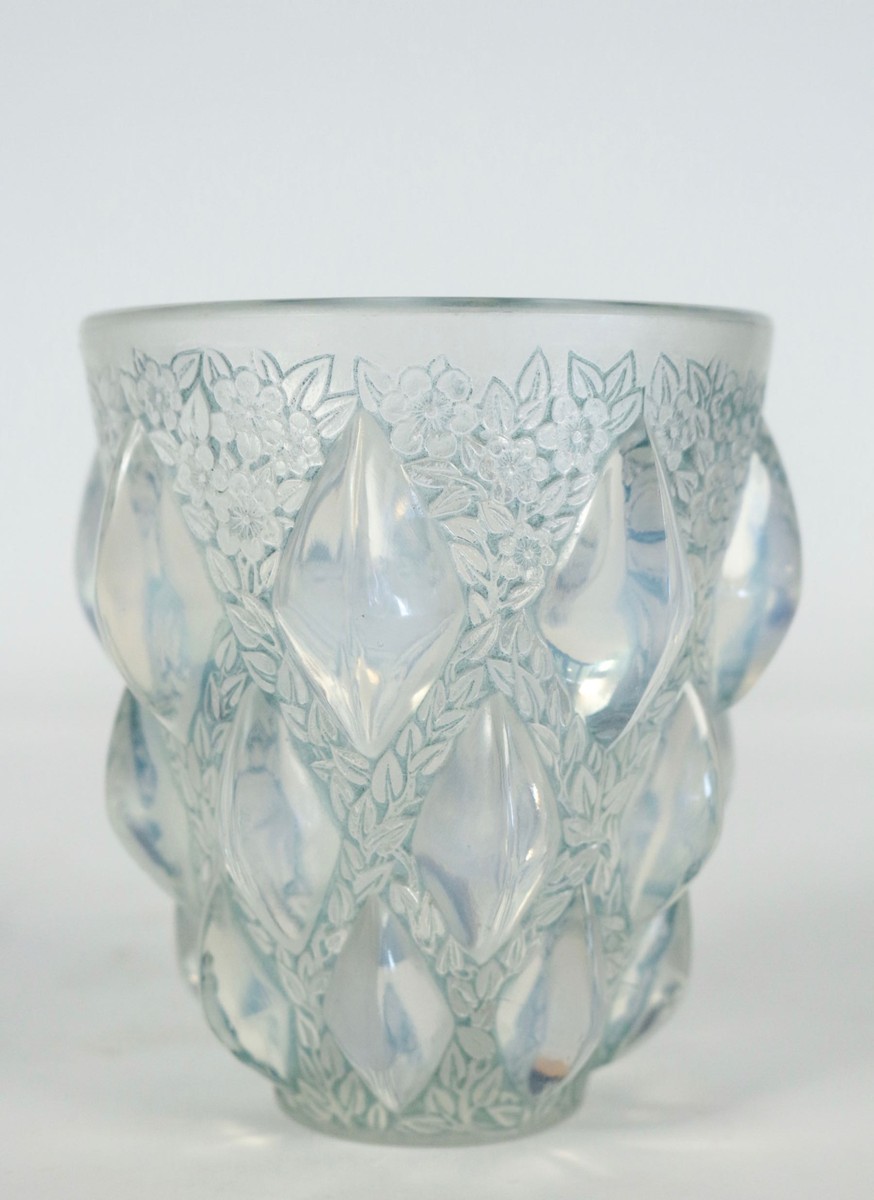 1927. René LALIQUE. Vase Modèle « Rampillon »-photo-2