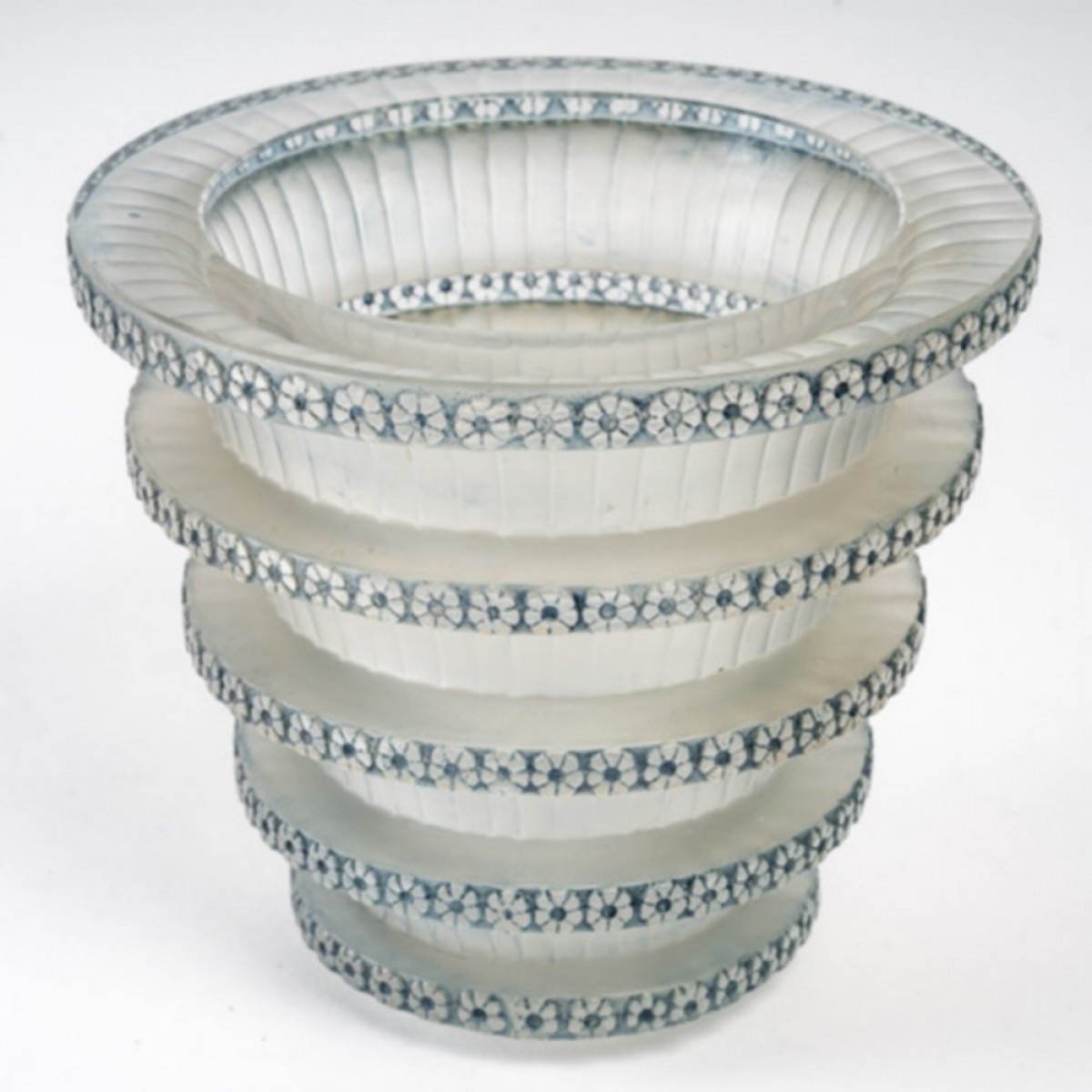 1930. René LALIQUE. Vase « Chevreuse »-photo-2