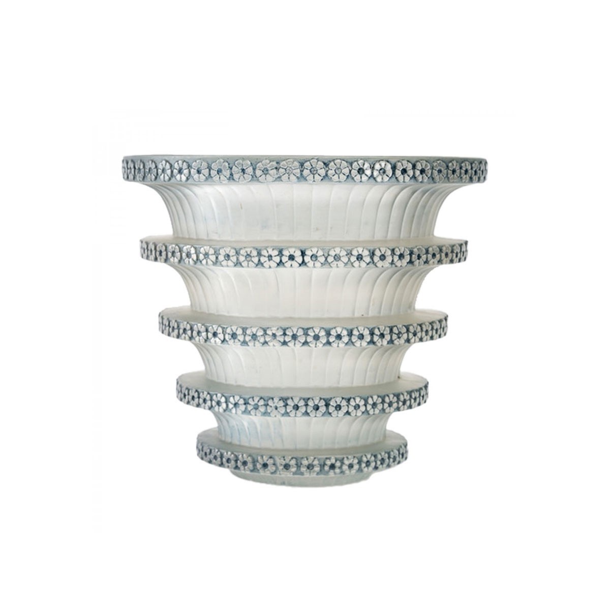 1930. René LALIQUE. Vase « Chevreuse »
