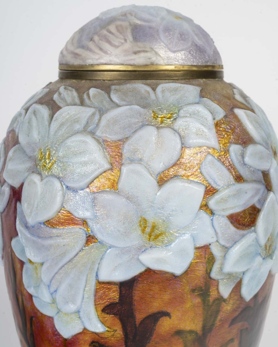 Camille FAURÉ (1874-1956) Vase Couvert-photo-2