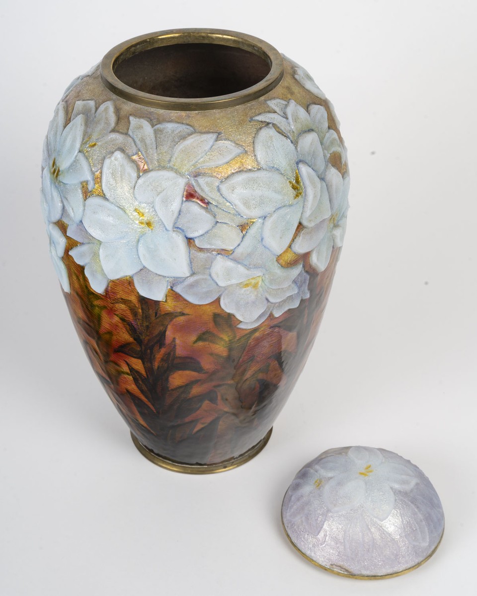 Camille FAURÉ (1874-1956) Vase Couvert-photo-3