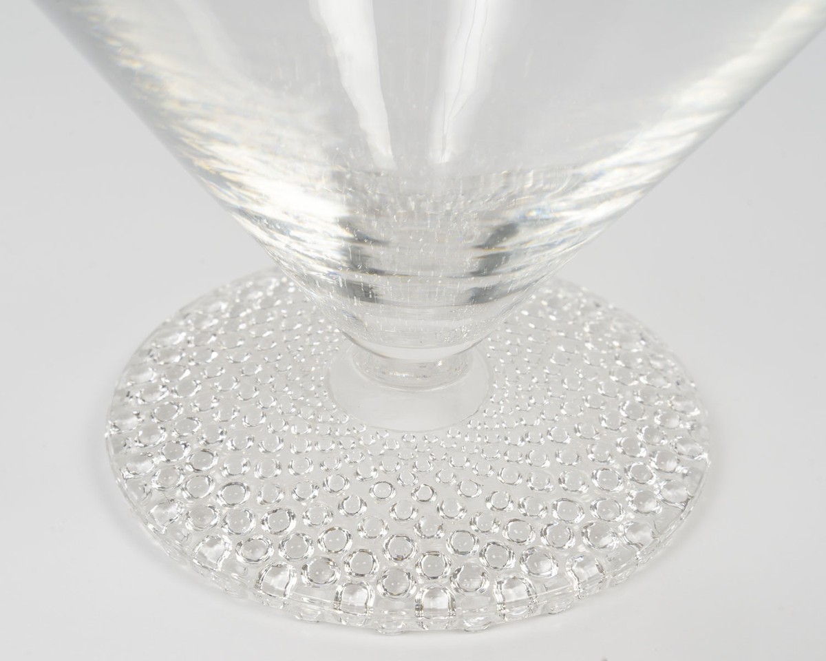 1930 René Lalique - "tokyo" Glass Service 19 Pieces-photo-4
