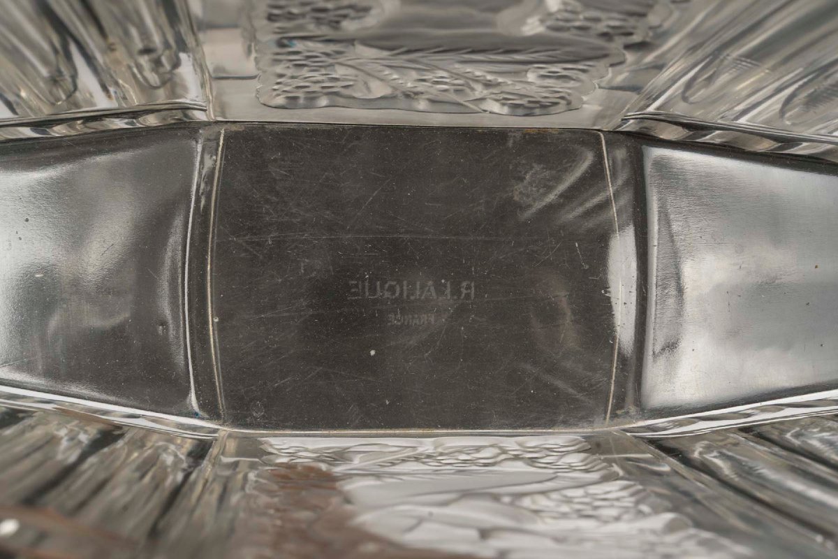 René Lalique Opalescent Vase « Pan »-photo-4