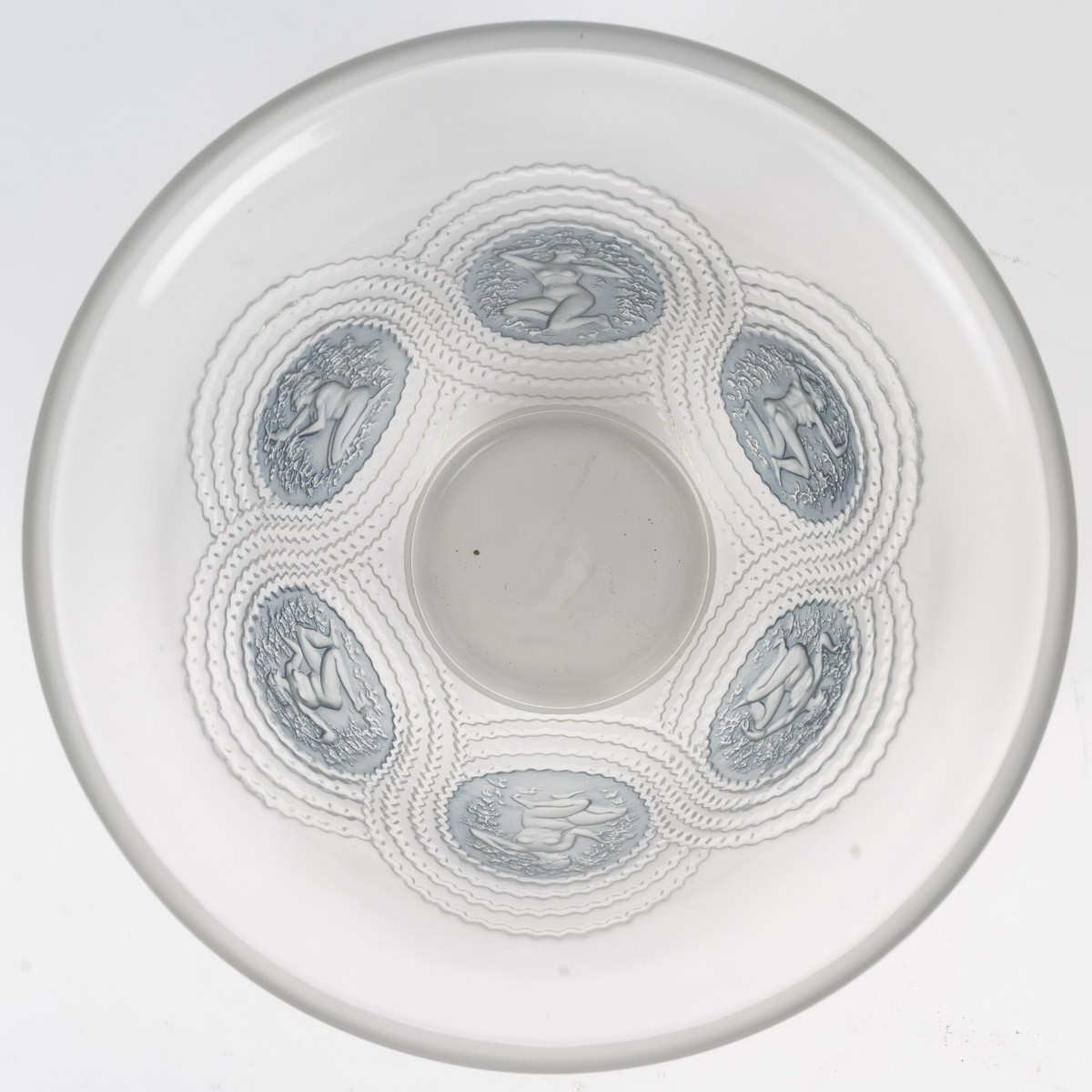 1937 - René Lalique ,Vase "Dryades"-photo-4